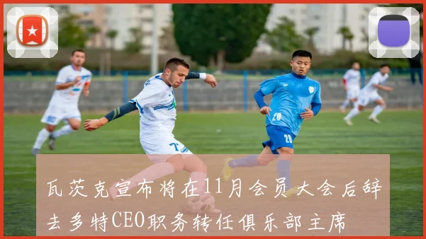 瓦茨克宣布将在11月会员大会后辞去多特CEO职务转任俱乐部主席